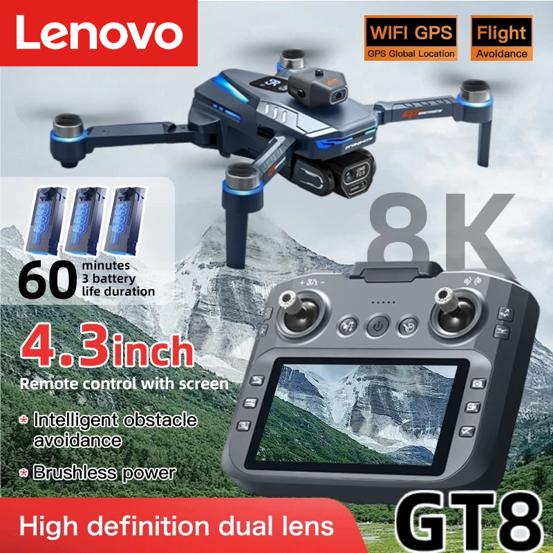 Drone Gps Mount - Lenovo GT8 Drone 8K Professional Dual
