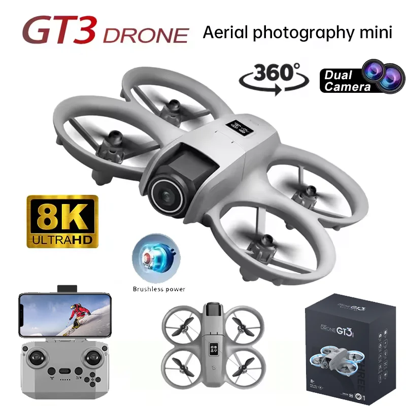 Drone Gps Mount - Original GT3 Drone 8K GPS HD