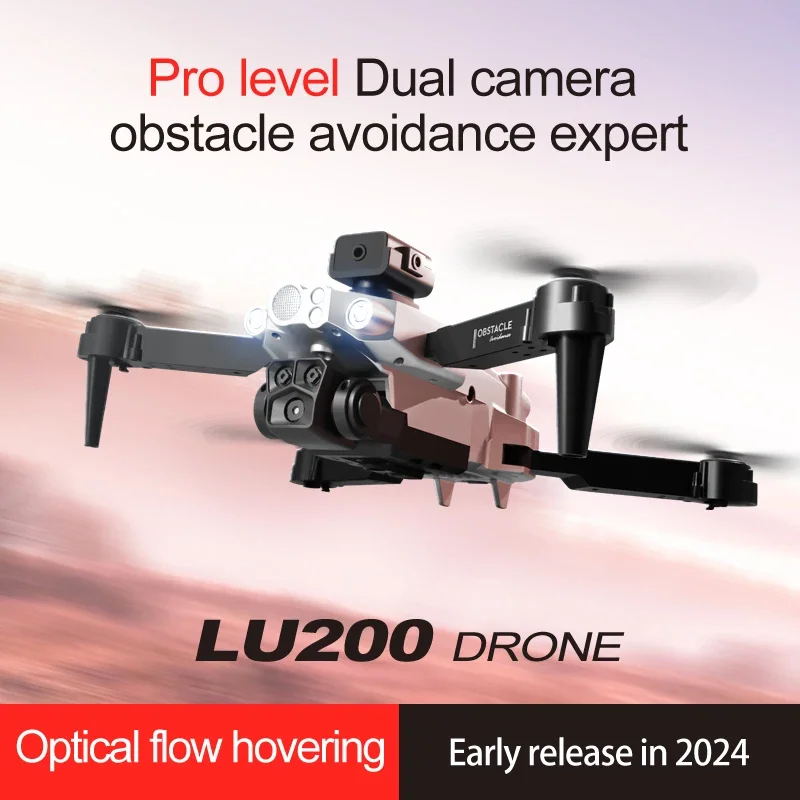 Drone Gps Mount - LU200 8K GPS Drone Triple Camera