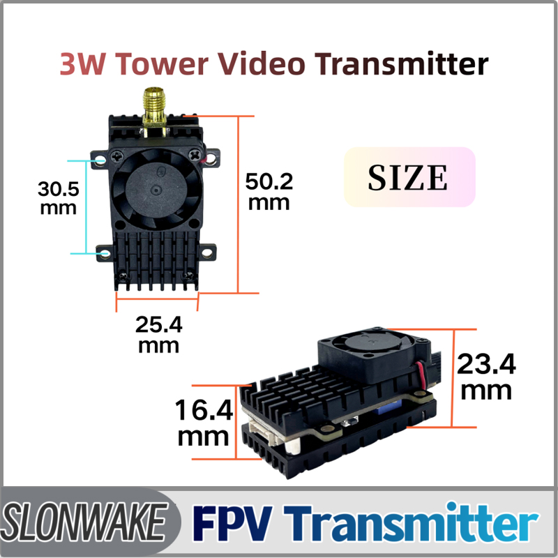 Drone Frame - SLONWAKE 5.8G 3000mW Simulation VTX FPV