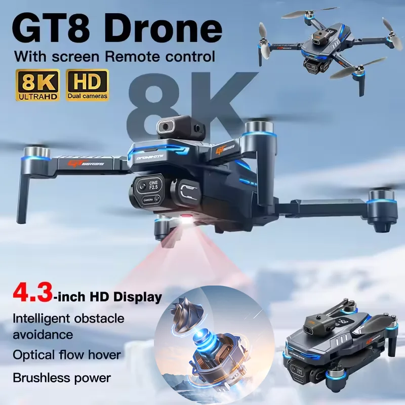 Drone Gimbal - Homologado ANATEL Hot NEW Drone 4K