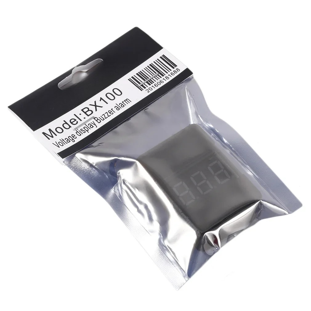 Drone Buzzer - BX100 1-8S Lipo Battery Voltage Tester