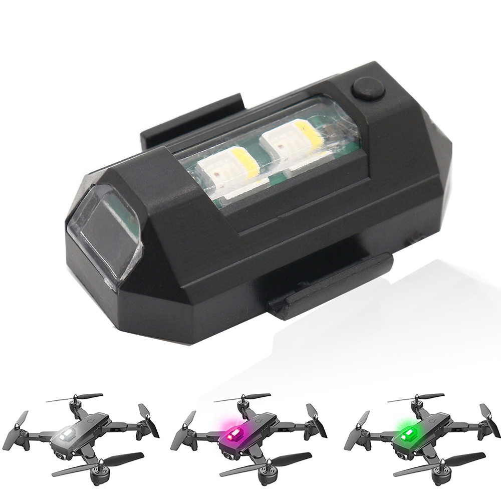 Drone Led Light - Motorcycle LED RGB Warning Light For