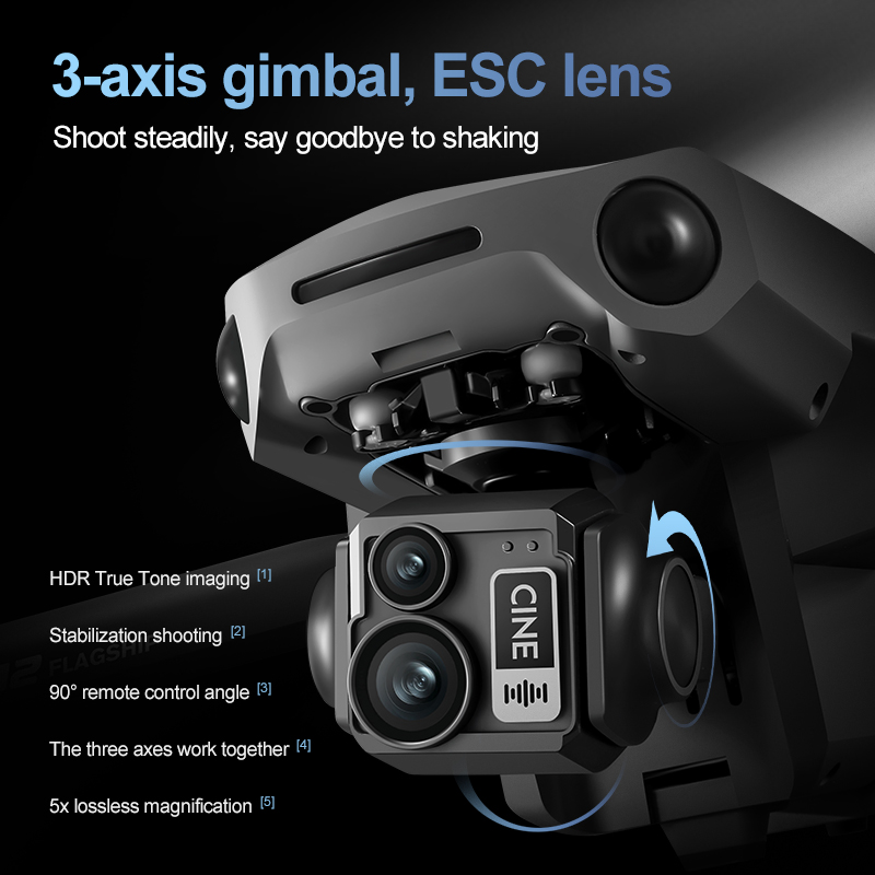 8K 3 Axis Gimbal Brushless 7.2 - Drone Gps Mount review and price