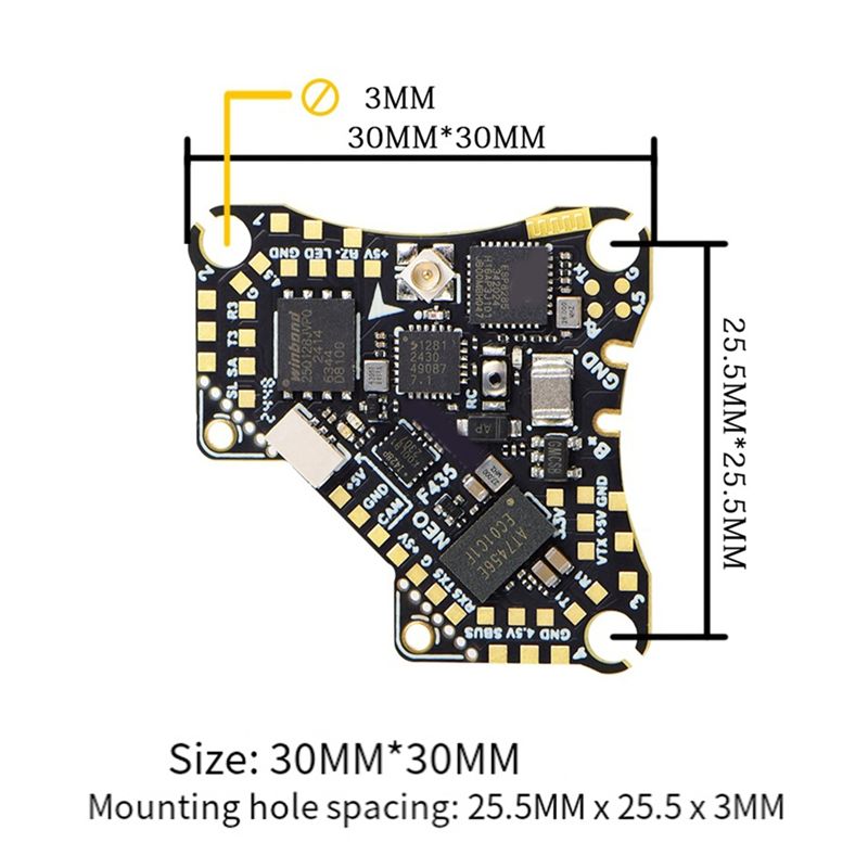 FBIL-F435 NEO 1S AIO Flight Co - Drone Flight Controller review and price