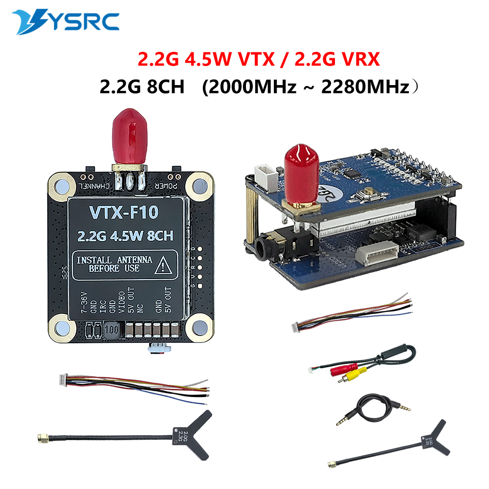 2.0-2.2G 4.5W VTX 8CH FPV Vide - Drone Transmitter review and price