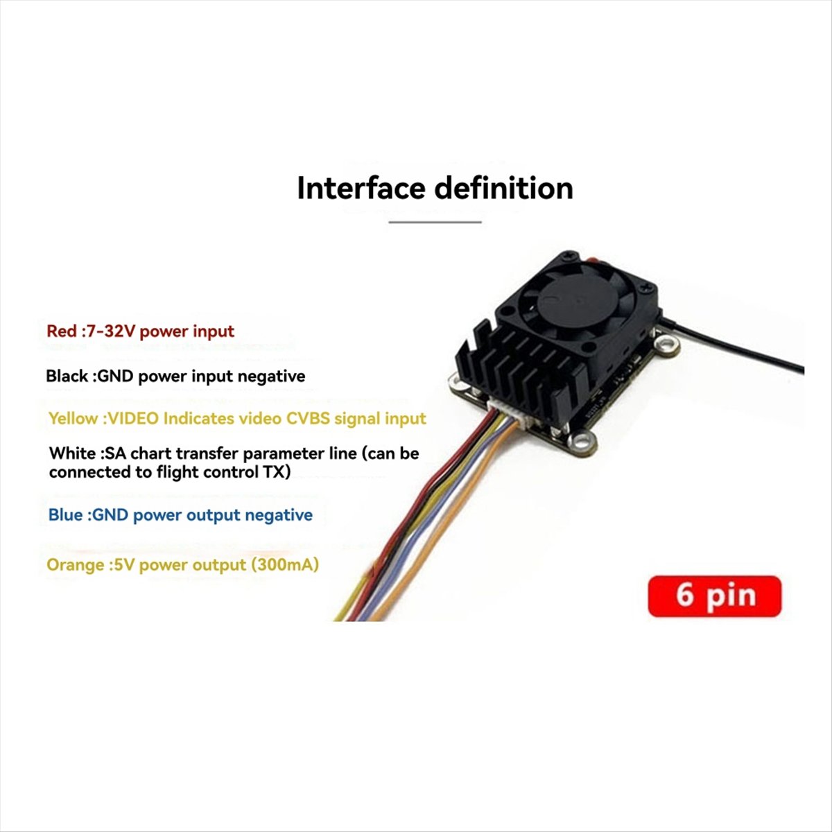 5.8G 2W VTX 2000mW FPV Video T - Drone Transmitter review and price