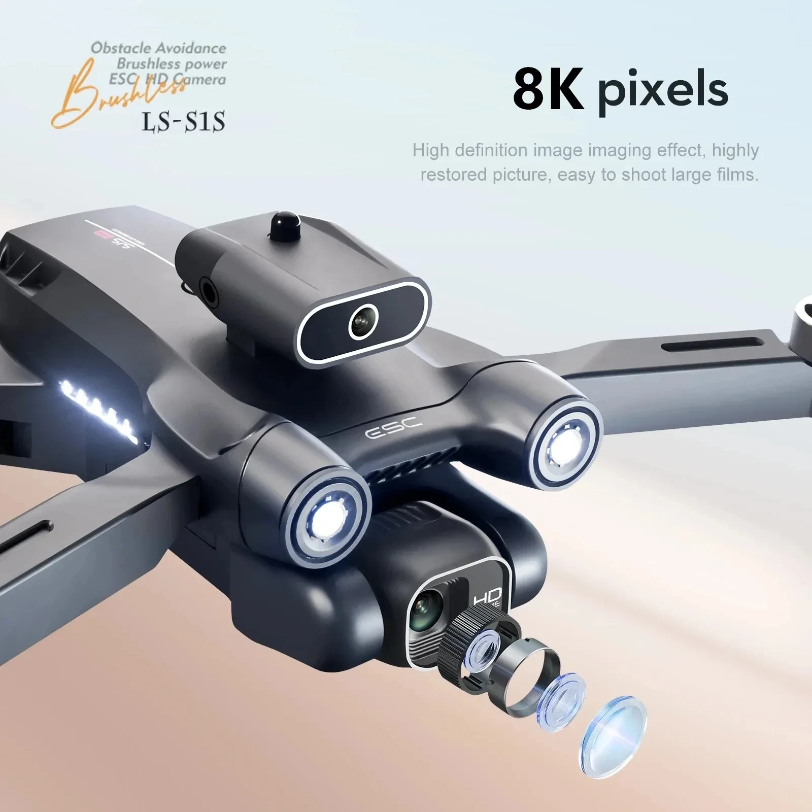 New S1S 5G GPS Drone Camera 8K - Drone Gps Mount review and price