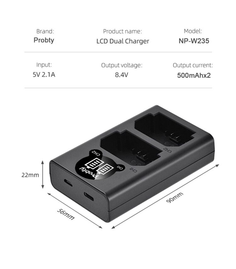2200mAh NP-W235 NP W235 Batter - Drone Battery review and price
