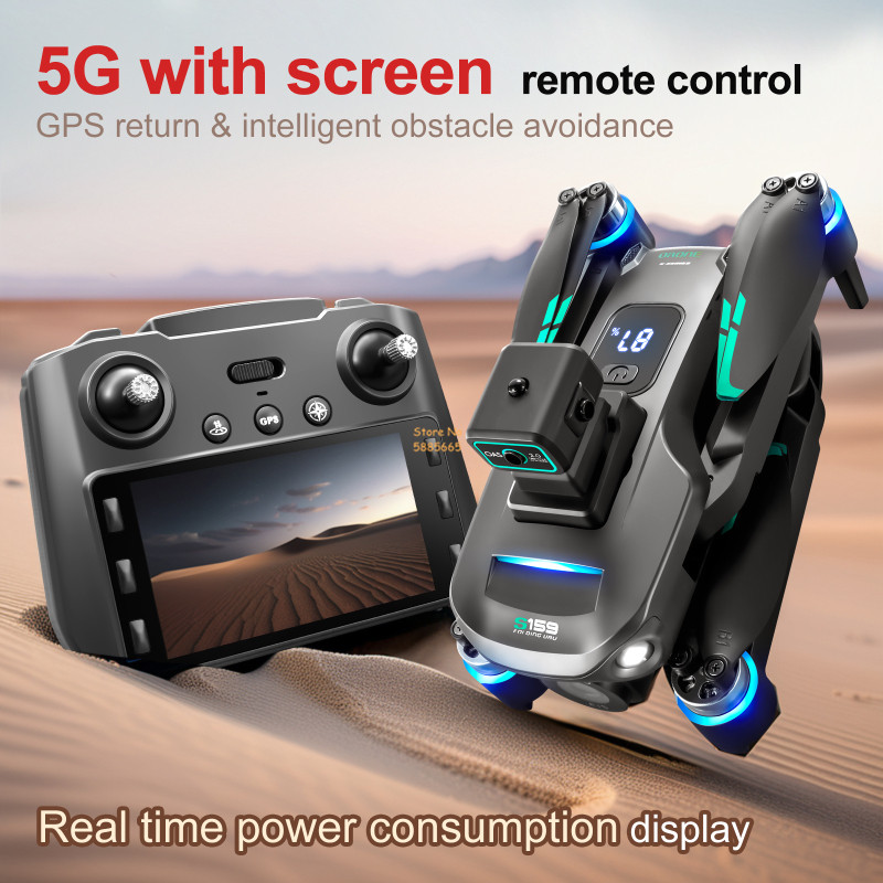 8K Dual Camera 5G WIFI FPV Rem - Drone Gps Module review and price