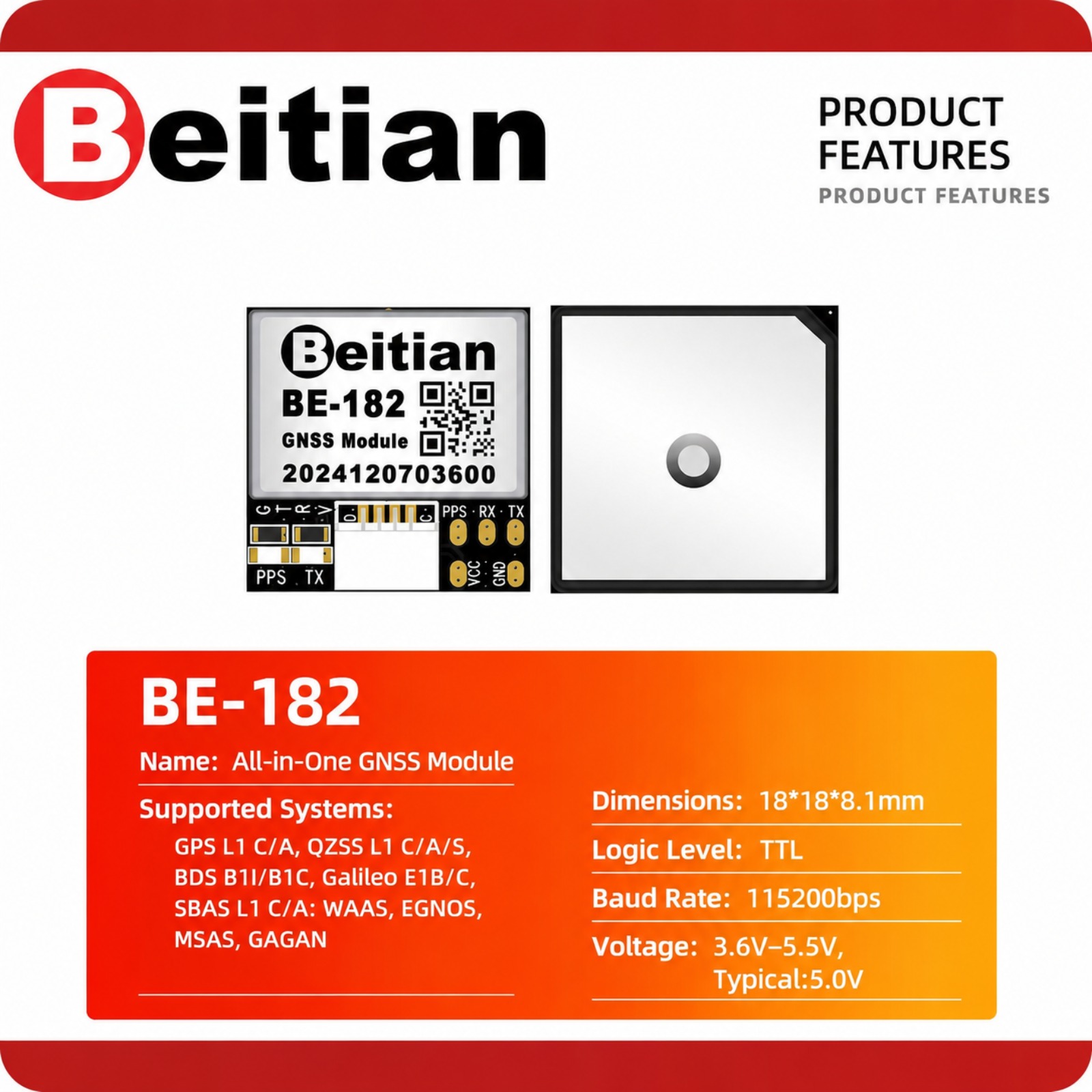 Beitian M10 Triple Mode GNSS C - Drone Compass review and price