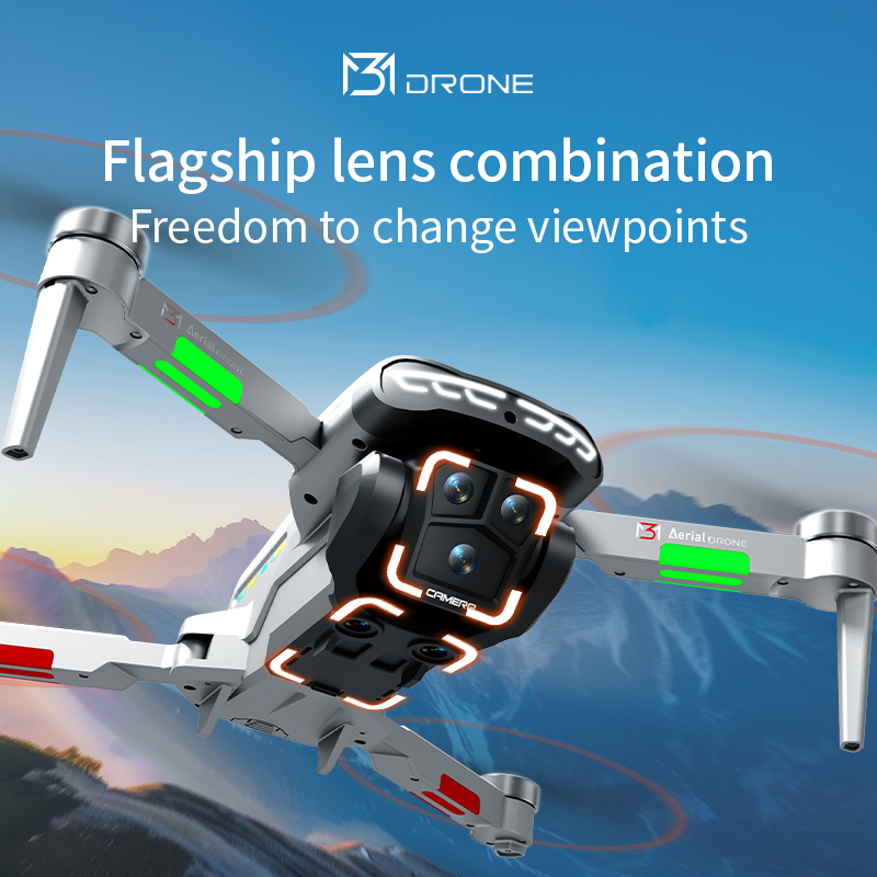 M3 Professional Drone 4K HD Ae - Drone Gimbal review and price