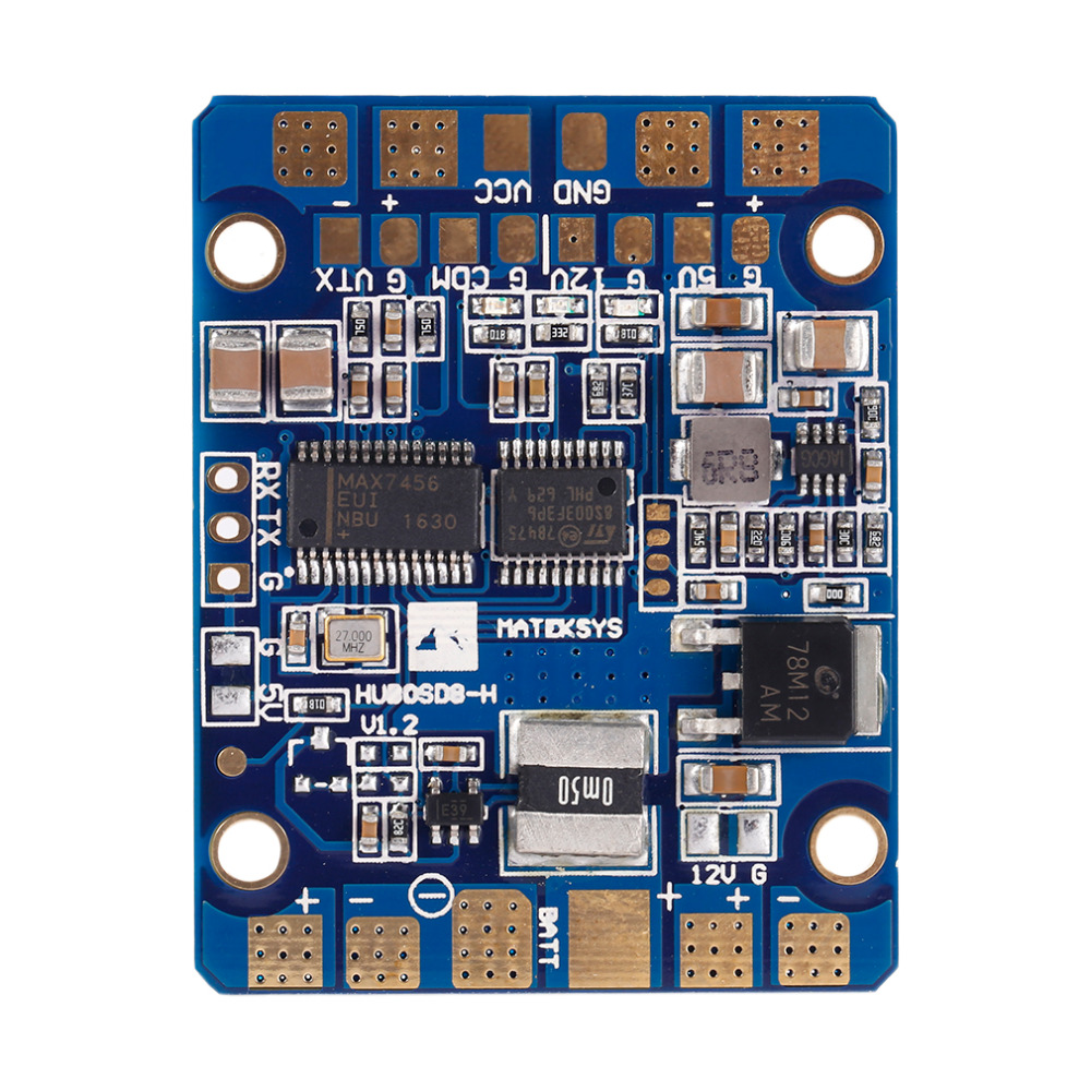 Matek Systems Hubosd eco H Pow - Drone Power Distribution Board review and price