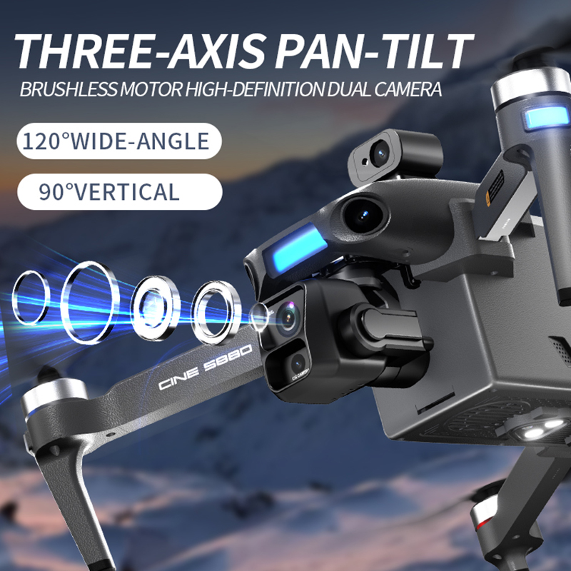 2026 New 8K Dual Camera Drone  - Drone Gimbal review and price