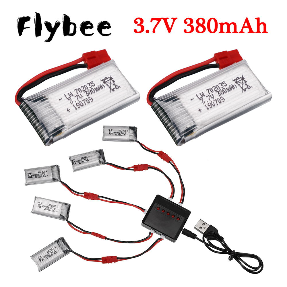 3.7V 380mAh Lipo Battery With  - Drone Charger review and price