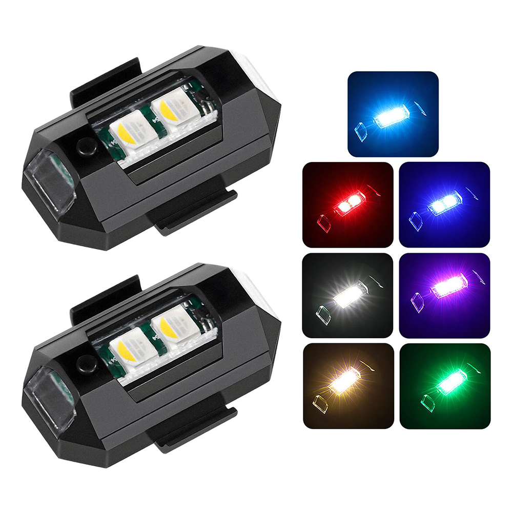 2PCS Mini LED Strobe Lights De - Drone Led Light review and price