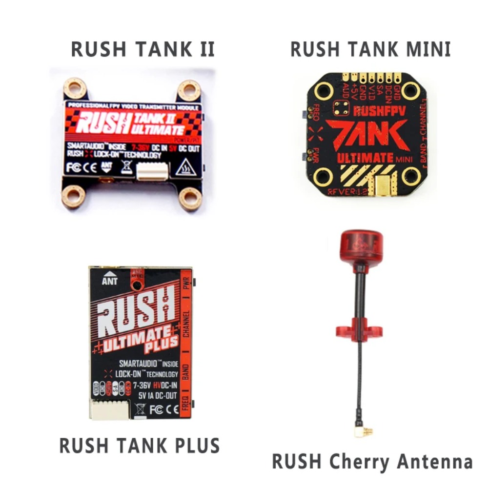 RUSH TANK Ultimate II/Mini/ PL - Drone Frame review and price