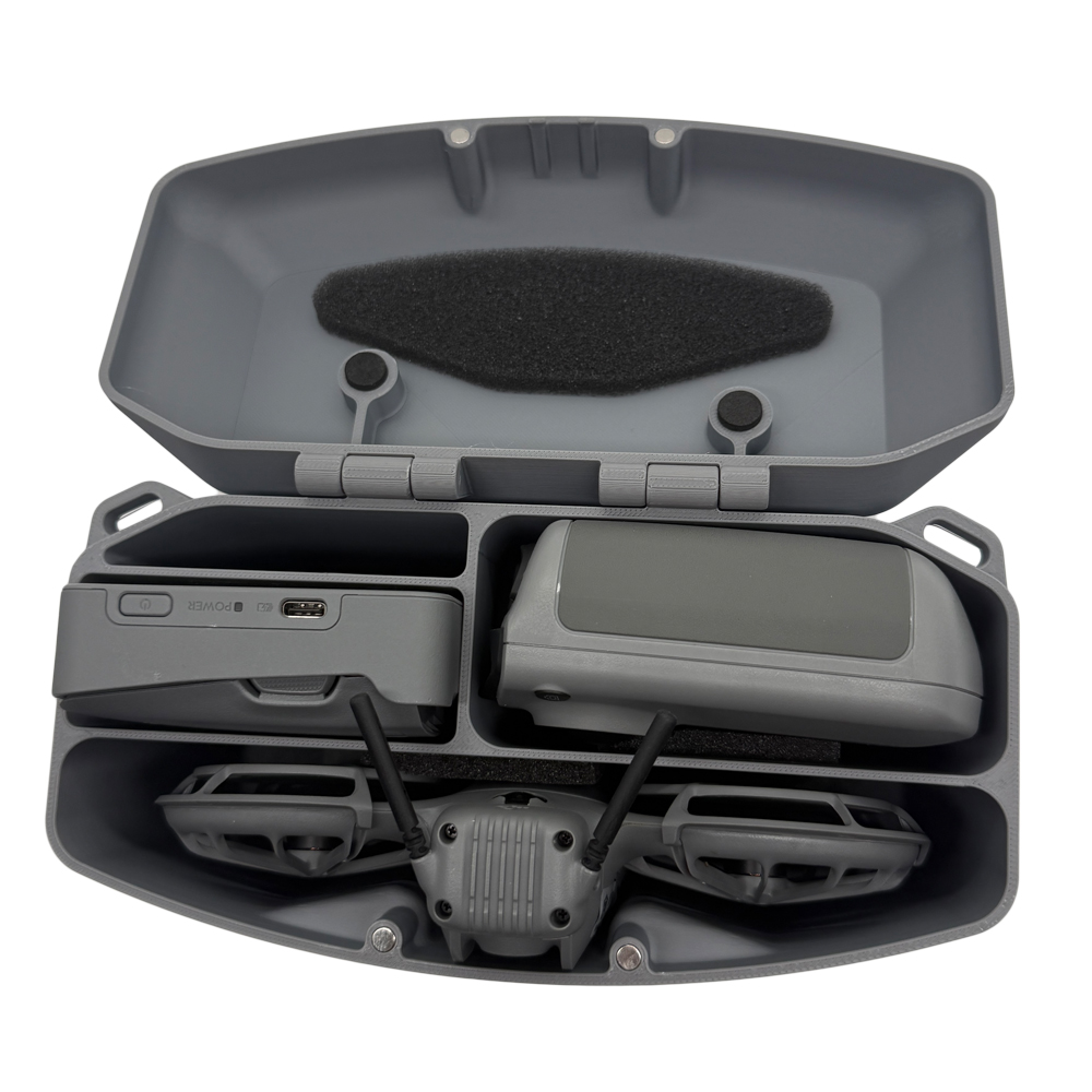 for DJI Neo 2 3D Printed Box w - Drone Battery Strap review and price