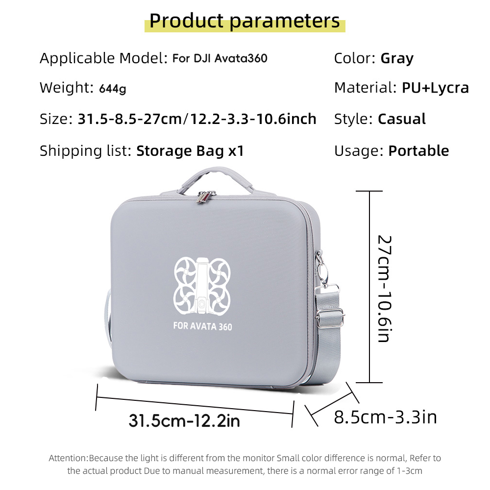 Hard Case for DJI Avata 360 Pr - Drone Battery Strap review and price