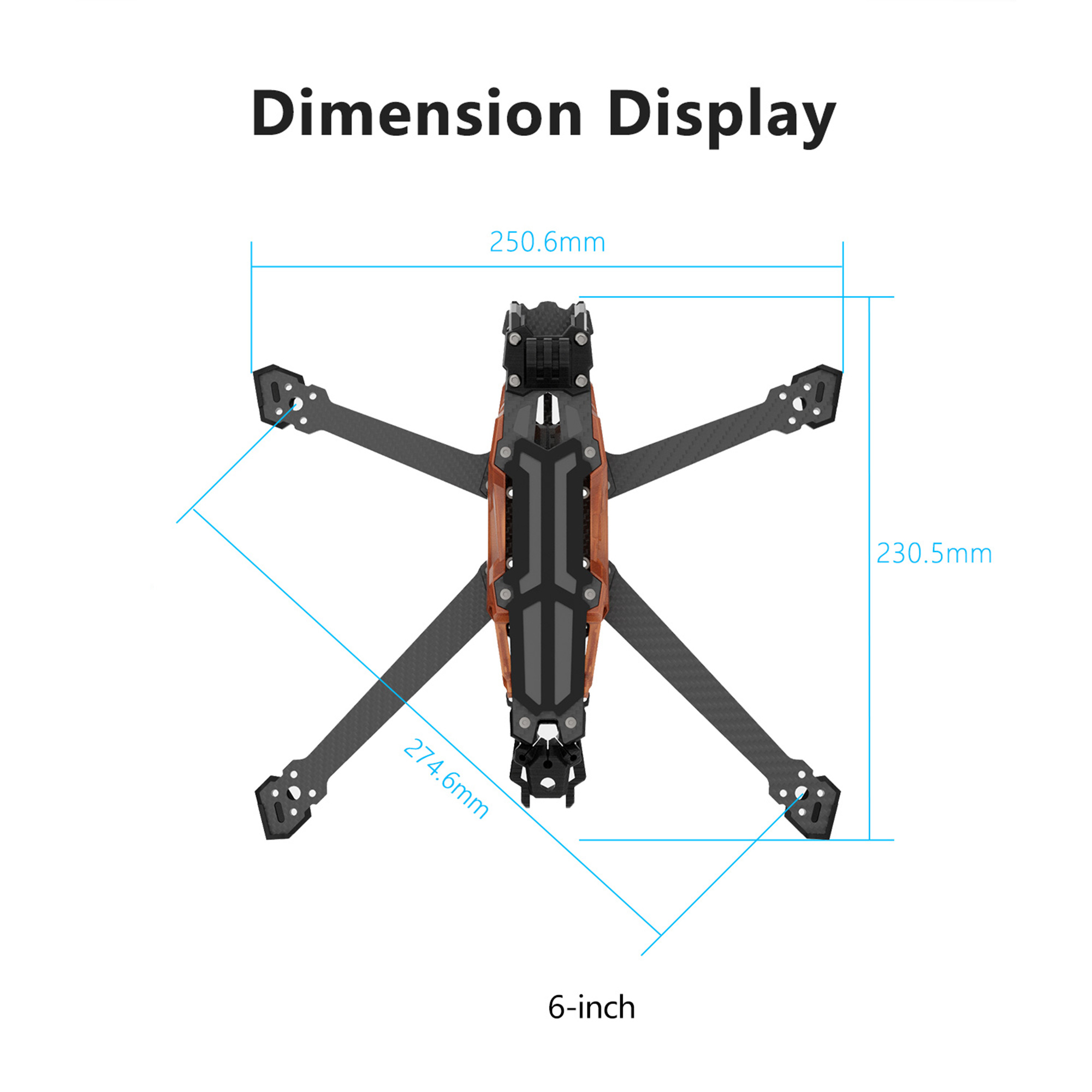 GEPRC GEP-Vapor-D5 D6 O4 Pro C - Drone Landing Gear review and price