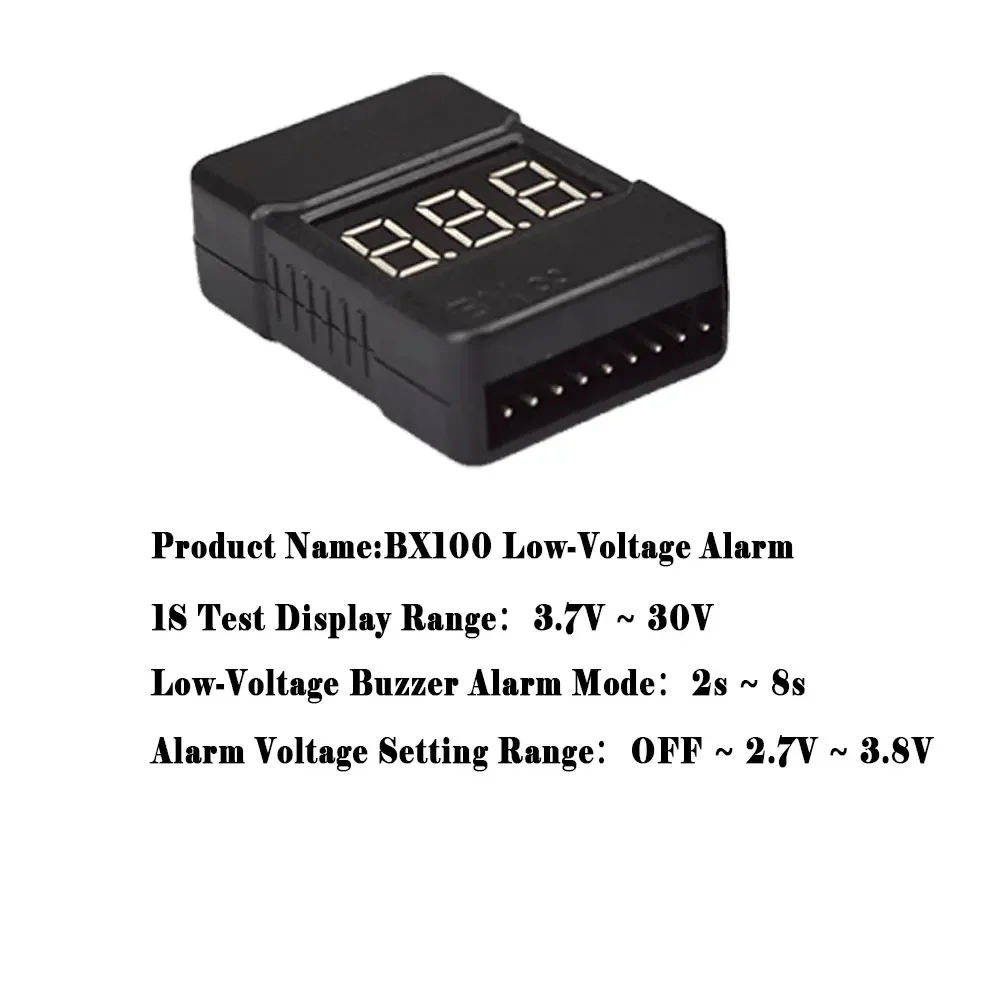 BX100 1-8S Lipo Battery Voltag - Drone Buzzer review and price